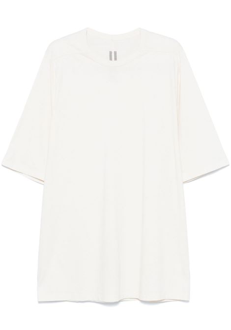 Ivory short-sleeved T-shirt Rick owens - men